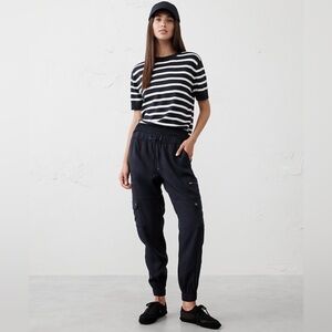 Banana Republic Factory TENCEL™ Cargo Jogger Navy Size Small